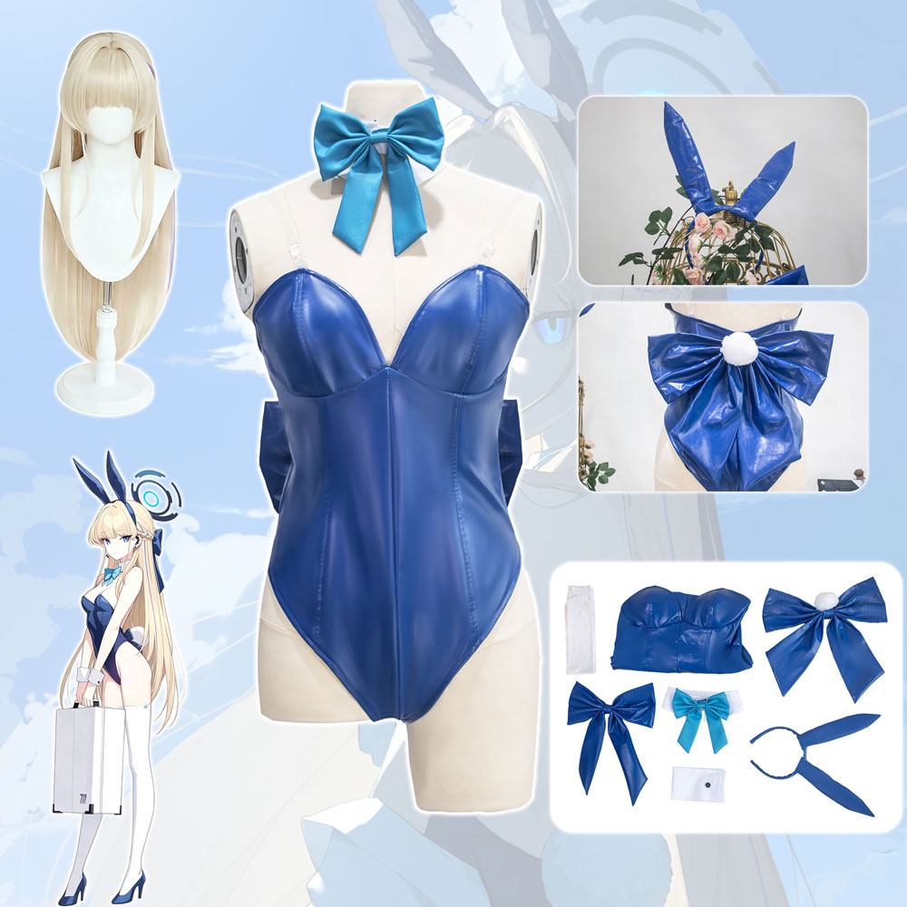 Halloween Costume Kids - Game Blue Archive Bunny Girl Asuma