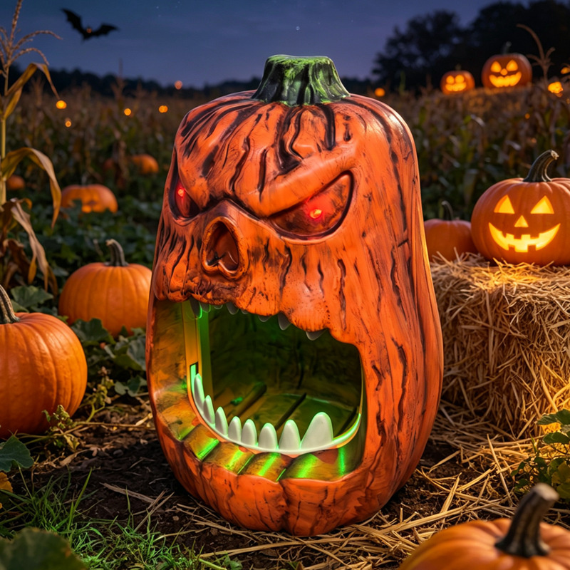 Halloween LED-Beleuchteter Kür – Halloween Pumpkin Decor Led Bewertung und Preis
