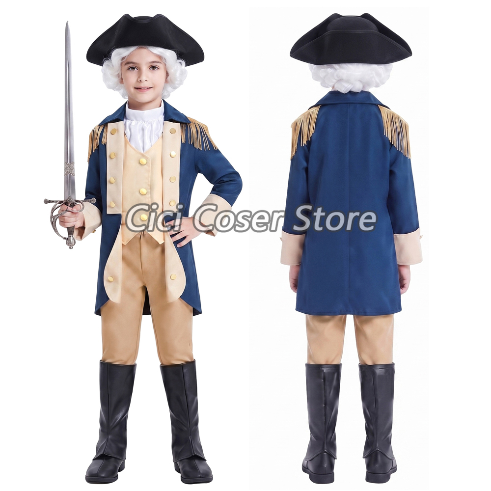 Kinder-Kolonialkostüm George W – Halloween Costume Kids Bewertung und Preis
