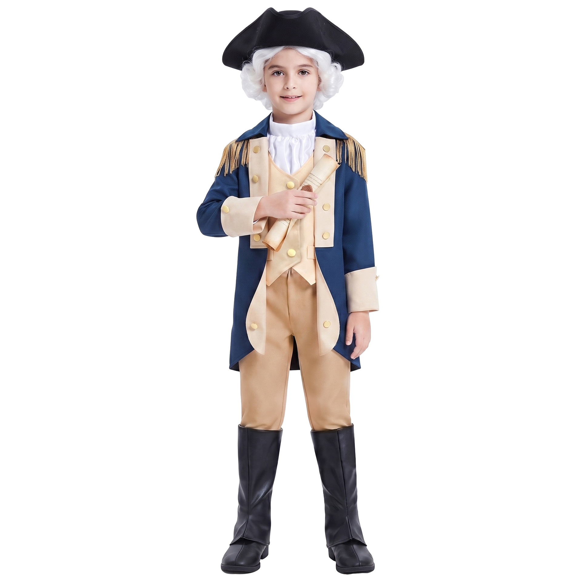 Kinder-Kolonialkostüm George W – Halloween Costume Kids Bewertung und Preis