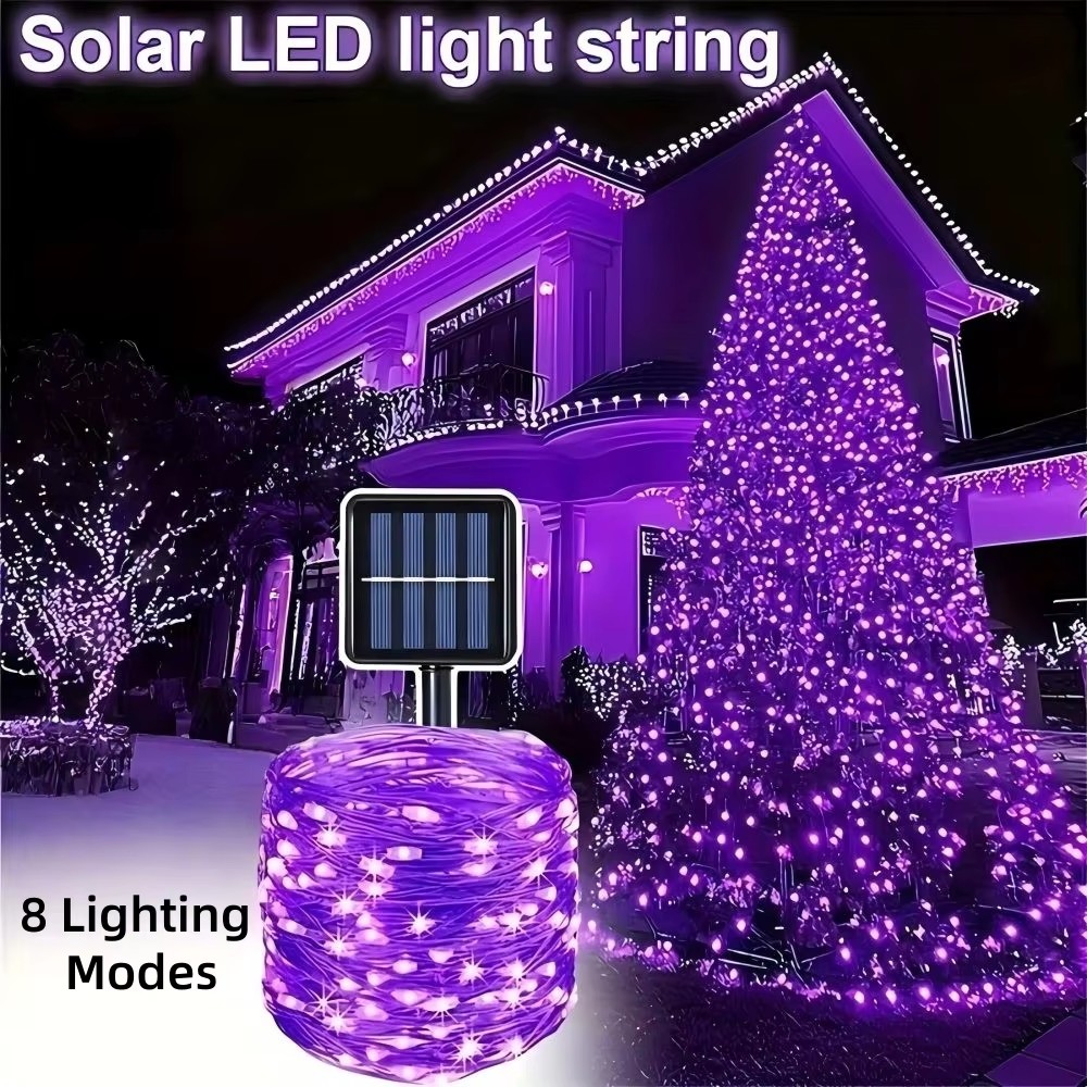 1/2PC12M100LED Halloween-Dekor – Halloween Led String Lights Orange Bewertung und Preis