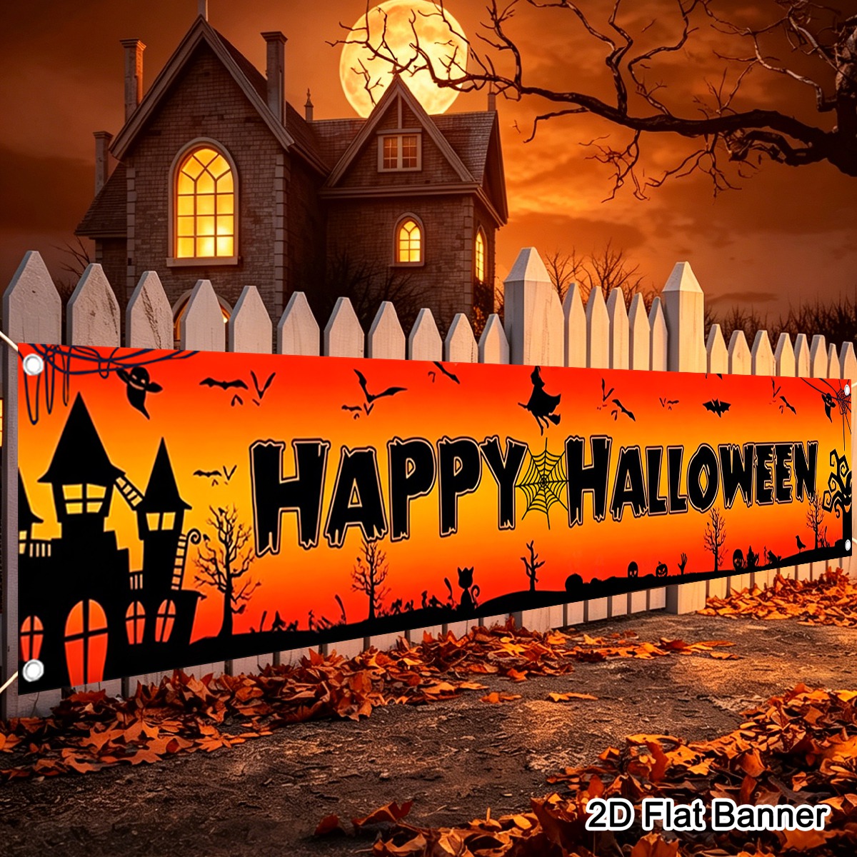1 Stück Happy Halloween Banner – Pumpkin Lantern Halloween Bewertung und Preis