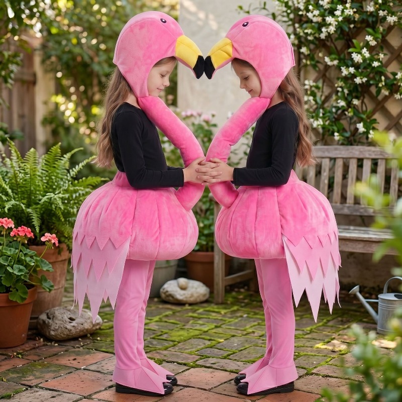 Tierkostüm Rosa Flamingo für J – Halloween Costume Kids Bewertung und Preis