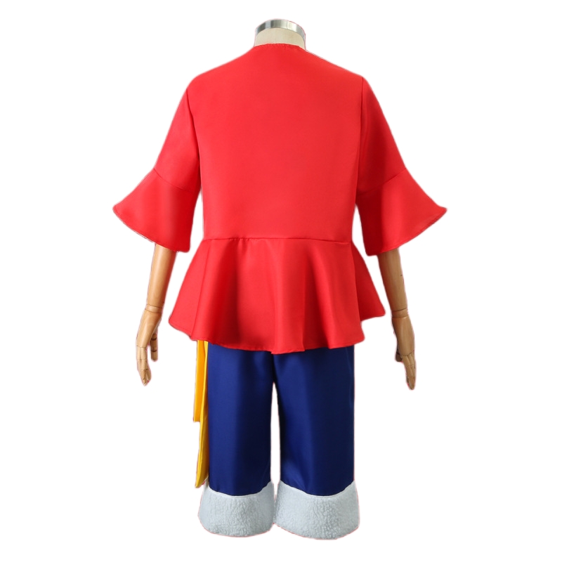 Luffy Cosplay Kostüm Hut Perüc – Halloween Costume Kids Bewertung und Preis