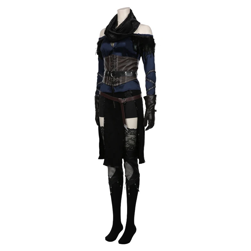 Yennefer Cosplay Fantasia Kost – Halloween Costume Kids Bewertung und Preis