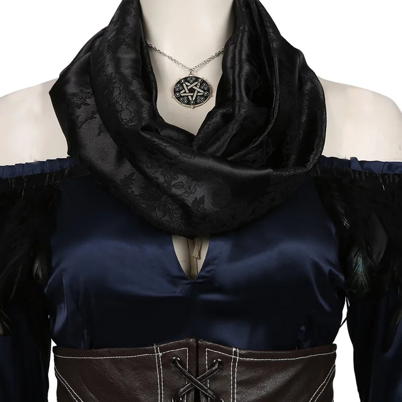 Yennefer Cosplay Fantasia Kost – Halloween Costume Kids Bewertung und Preis
