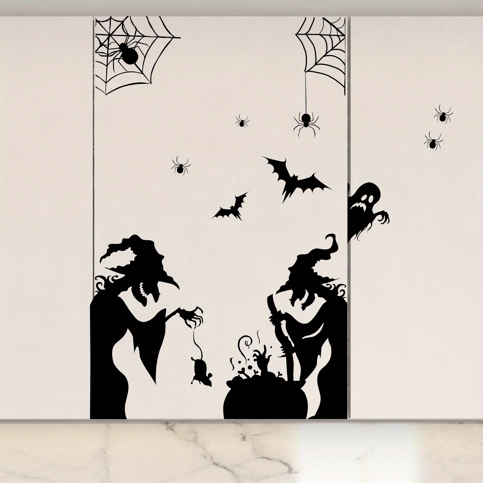 Halloween-Elektrostatische Fen – Spider Web Halloween Decoration Bewertung und Preis