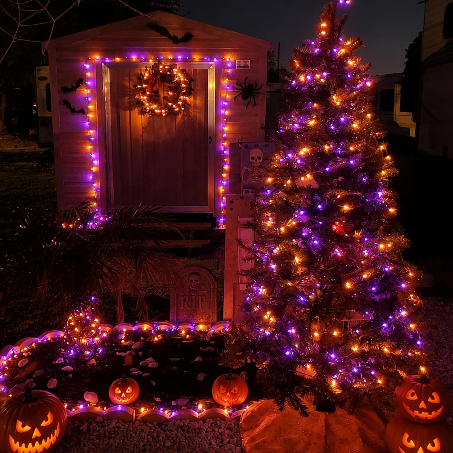 Halloween Solar-Lichterkette a – Halloween Led String Lights Orange Bewertung und Preis