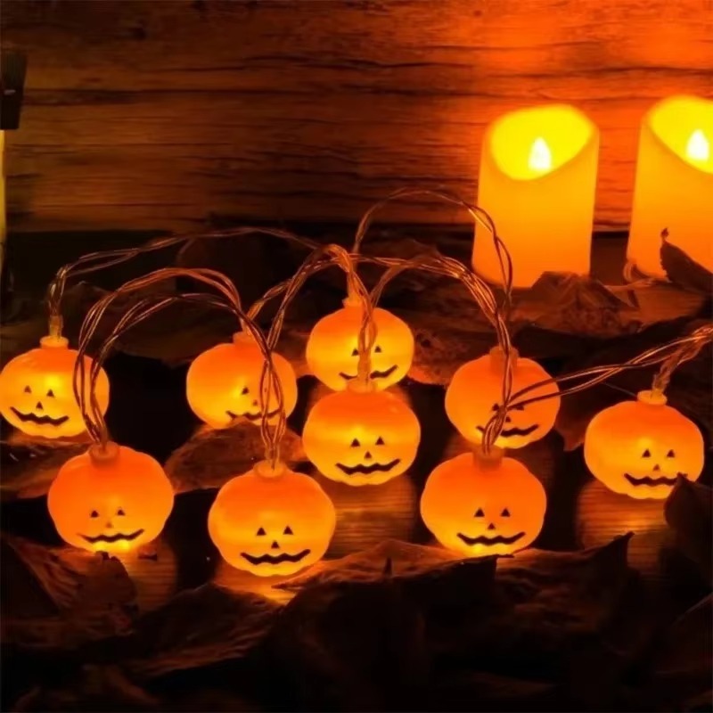 Halloween-Kürbis-LED-Lichterke – Halloween Pumpkin Decor Led Bewertung und Preis