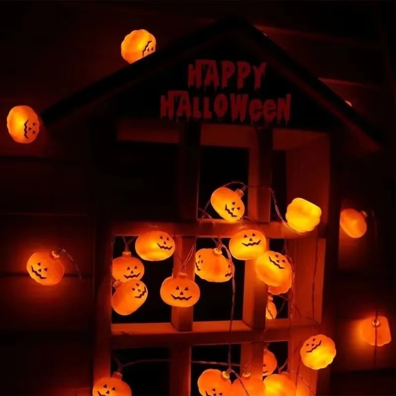 Halloween-Kürbis-LED-Lichterke – Halloween Pumpkin Decor Led Bewertung und Preis