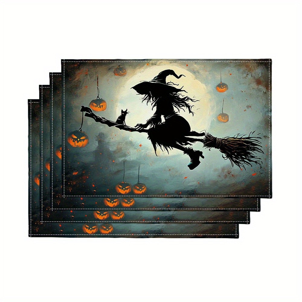 Set aus 4 gruseligen Halloween – Pumpkin Lantern Halloween Bewertung und Preis
